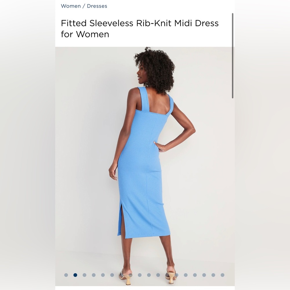 Baby blue dress